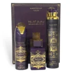 lattafa-badee-al-oud-amethyst-3-piece-gift-set-eau-de-parfum-100-ml-perfumed-spray-200-ml-air-freshener-300-ml Lattafa – Gift Set 3 Pcs – Badee Al Oud Amethyst - Imagine 1