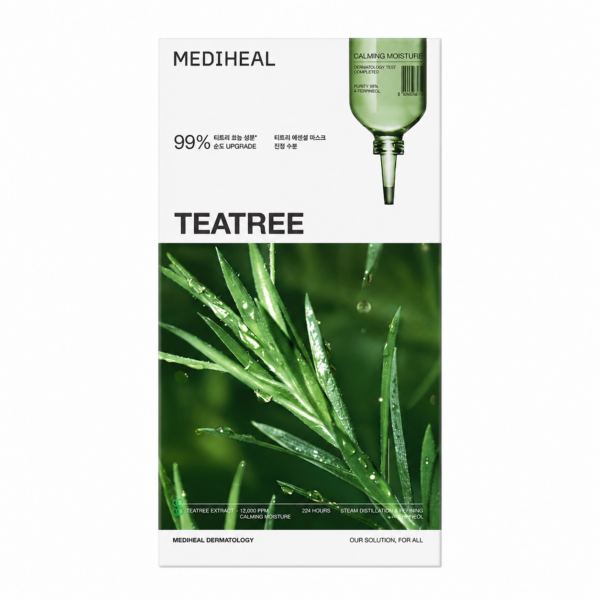 MEDIHEAL – Teatree Essential Mask, 10 Sheets MEDIHEAL – Teatree Essential Mask, 10 Sheets - Imagine 1