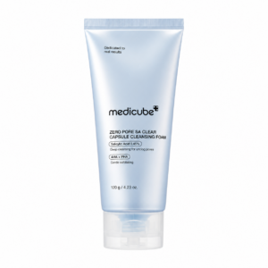 Medicube – Zero Pore Clearing Capsule Cleansing Foam, 120ml