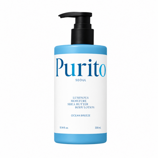 PURITO - Luminous Moisture Shea Butter Body Lotion Ocean Breeze, 300ml PURITO - Luminous Moisture Shea Butter Body Lotion Ocean Breeze, 300ml - Imagine 1