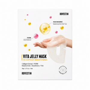 ROVECTIN - Vita Jelly Mask 2x Capsule Brightening, 3 sheets