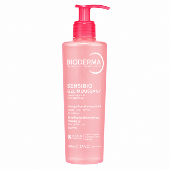 d1ddfb7a-bdbe-460c-9365-f0aca0ba7f26 Bioderma – Sensibio Gel Moussant, 200ml - Imagine 1