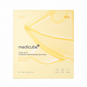 Medicube - Kojic Acid Turmenic Brightening Gel Mask, 4 sheets